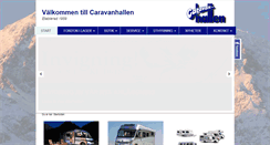 Desktop Screenshot of caravanhallen.se