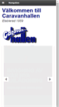 Mobile Screenshot of caravanhallen.se